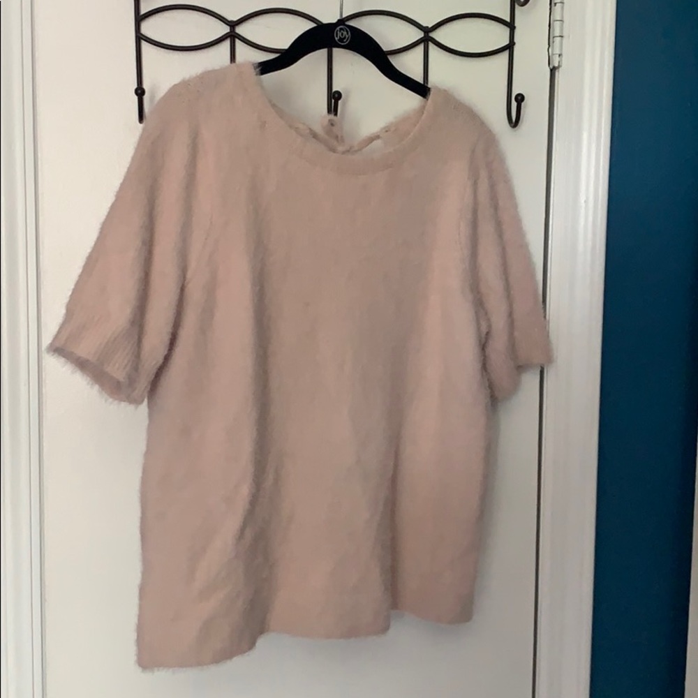 Mohair cropped sweater